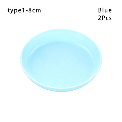 2 vnt. sodo patvarios sutirštintos didelės apkrovos augalų lėkštės nuvarvėjimo padėklai plastikiniai padėklų lėkštės patalpose lauke