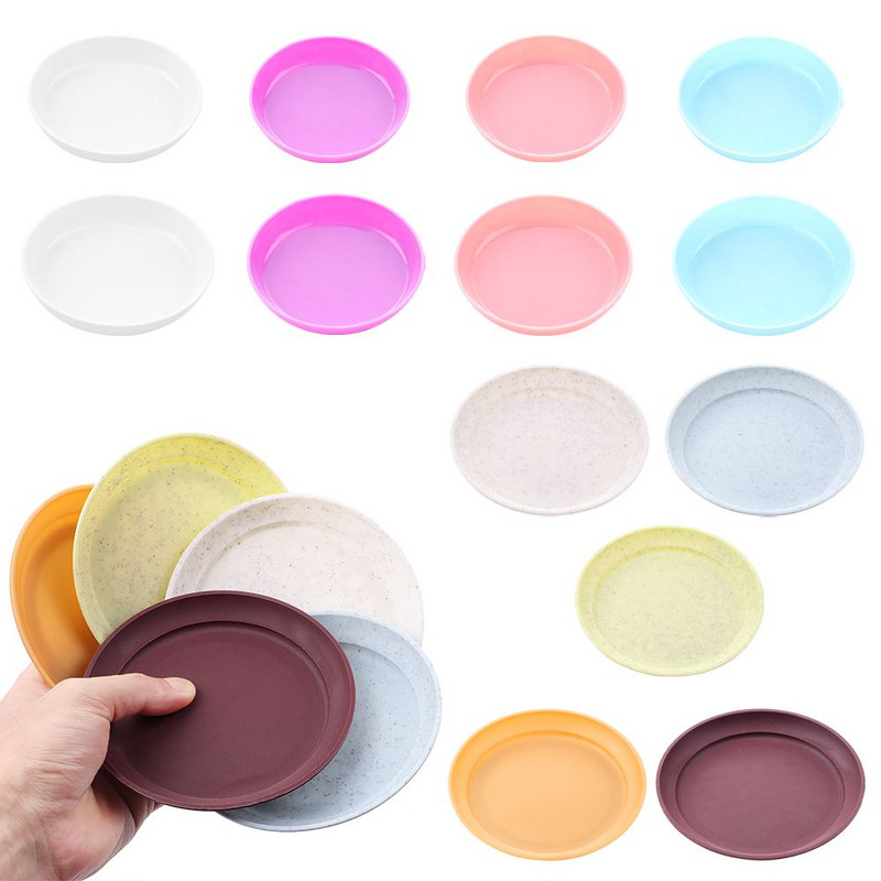 2 vnt. sodo patvarios sutirštintos didelės apkrovos augalų lėkštės nuvarvėjimo padėklai plastikiniai padėklų lėkštės patalpose lauke