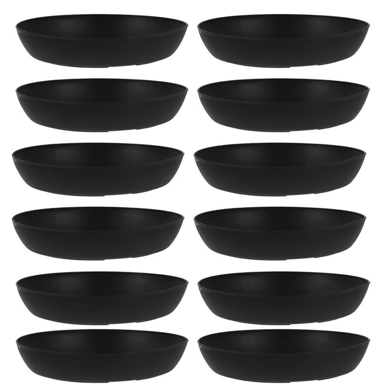 20 db Virágcserép csészealj csészealj tányér tálcák kültéri cserepek virágok víz beltéri növények ültető csepegtető cserepes