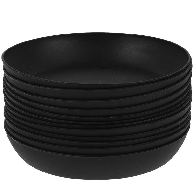 20 db Virágcserép csészealj csészealj tányér tálcák kültéri cserepek virágok víz beltéri növények ültető csepegtető cserepes