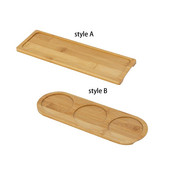 Téglalap alakú tálcadísz Tartós hiúsági fürdőszobai tálcák szappanpalack-tartozékokhoz