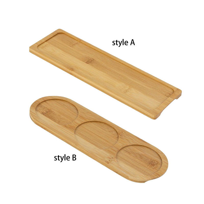 Téglalap alakú tálcadísz Tartós hiúsági fürdőszobai tálcák szappanpalack-tartozékokhoz