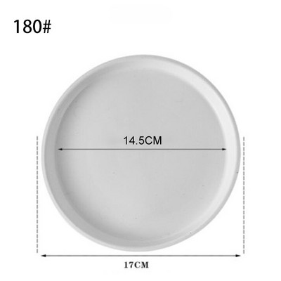 Tartós műanyag kerti virágcserepes növény csészealjak vizestálca talp növény csészealj Kerti kellékek beltéri kültéri lakberendezéshez