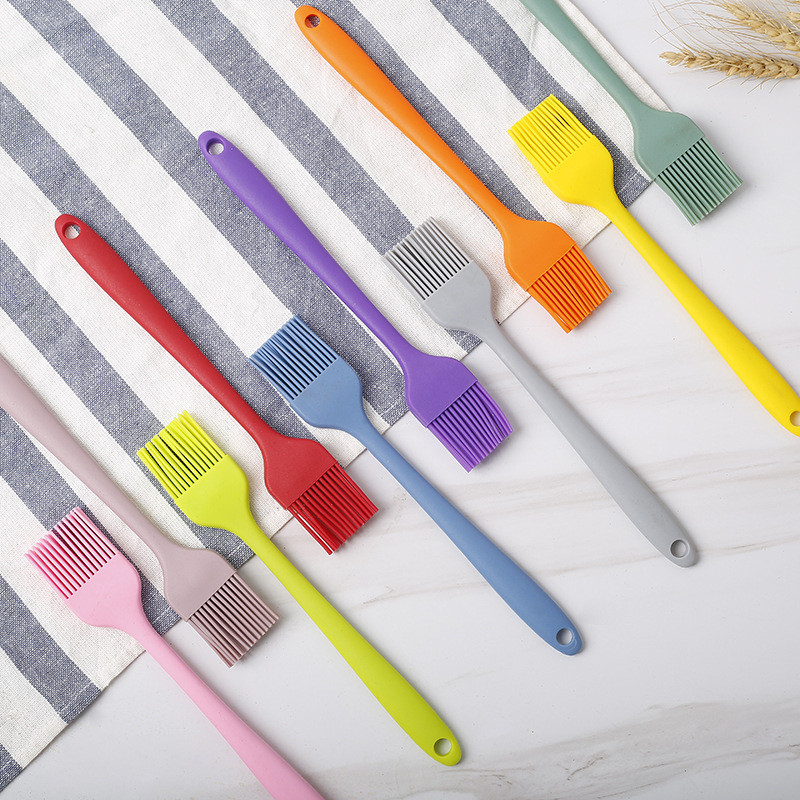 Eļļas otu cepšanas rīki Mazas silikona grila otas DIY kūku rīki Virtuves piederumi