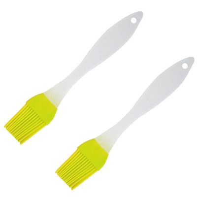 2gab Grila BBQ birstes Silikona karstumizturīgas cepšanas birstes gatavošanas rīks Noņemamas garšvielu otas Virtuves ierīces