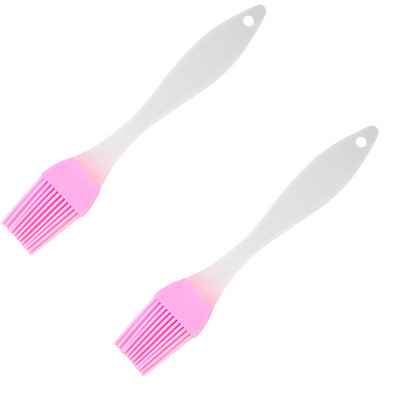 2gab Grila BBQ birstes Silikona karstumizturīgas cepšanas birstes gatavošanas rīks Noņemamas garšvielu otas Virtuves ierīces