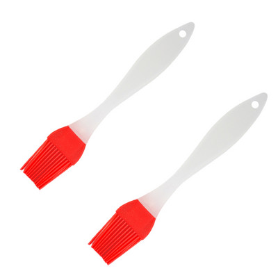 2gab Grila BBQ birstes Silikona karstumizturīgas cepšanas birstes gatavošanas rīks Noņemamas garšvielu otas Virtuves ierīces