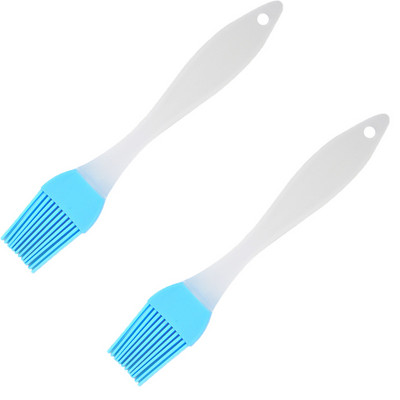 2gab Grila BBQ birstes Silikona karstumizturīgas cepšanas birstes gatavošanas rīks Noņemamas garšvielu otas Virtuves ierīces