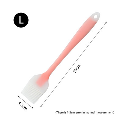 1 DB szilikonolajos ecset, újrafelhasználható élelmiszer minőségű kenyérkefék, cukrászkefe cukrászsütőolaj főzőkenet grillkefe szerszámok konyhai kefék