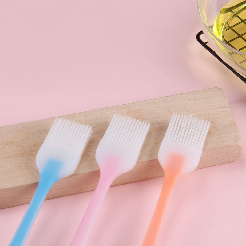 1 DB szilikonolajos ecset, újrafelhasználható élelmiszer minőségű kenyérkefék, cukrászkefe cukrászsütőolaj főzőkenet grillkefe szerszámok konyhai kefék