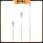 Silikona cepamās otas Virtuves cepšanas mērces liekšķere komplekts grila birste Mini virtuves piederumi Mini ievelkams pagarinātājs