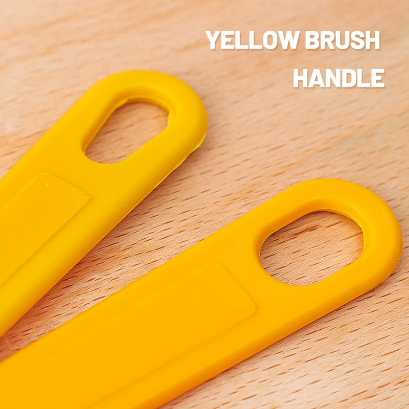 2 gab. Grilēšanas birste dalīta tipa kūku cepšanai konditorejas izstrādājumu cepšanas eļļas otas ar augstu temperatūru izturīgs plastmasas rokturis grila virtuves rīks