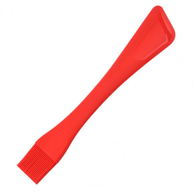Rugalmas dupla kaparó szilikon egyenletes keverés többcélú szilikon spatula deformációmentes, kényelmes és praktikus sütőeszköz