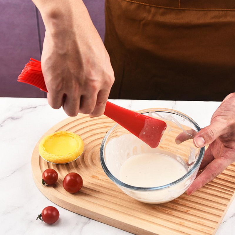 Rugalmas dupla kaparó szilikon egyenletes keverés többcélú szilikon spatula deformációmentes, kényelmes és praktikus sütőeszköz