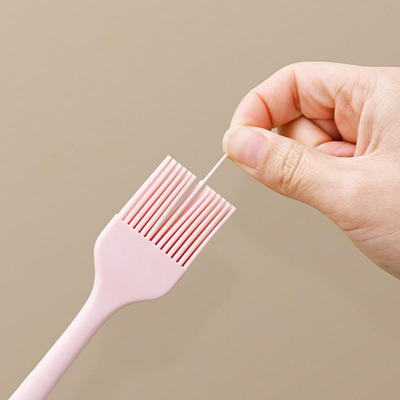 Szilikon kefe kaparó barkács sütemény kenyér vajas sütőkefék BBQ sütőolaj ecset Grill kaparó sütőedények