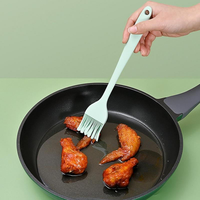 Szilikon kefe kaparó barkács sütemény kenyér vajas sütőkefék BBQ sütőolaj ecset Grill kaparó sütőedények