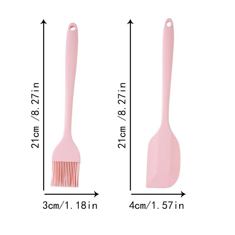 Szilikon kefe kaparó barkács sütemény kenyér vajas sütőkefék BBQ sütőolaj ecset Grill kaparó sütőedények
