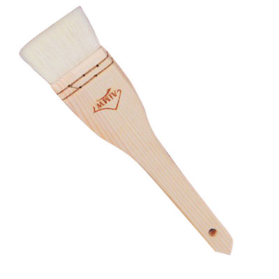 Fa nyelű kefe egyenes élű szósz grillezés BBQ kenyér tésztaolaj krémes ecset - M