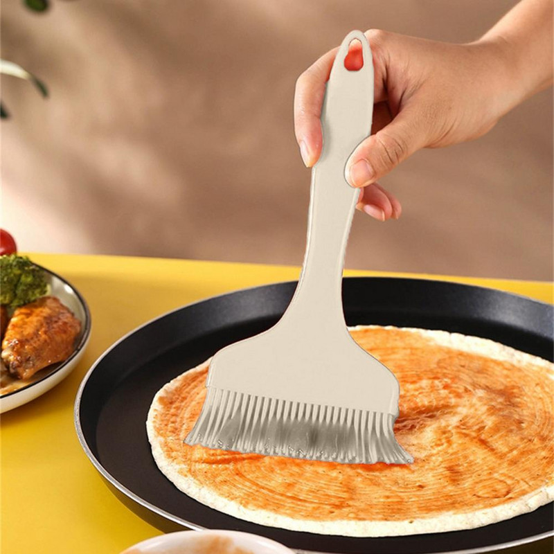 Otthoni konyhai grillkefe szilikon olajos kefe grillkefe konyhai kenyérolaj krémes ecset Sütő főzőeszközök