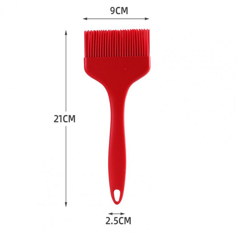 Otthoni konyhai grillkefe szilikon olajos kefe grillkefe konyhai kenyérolaj krémes ecset Sütő főzőeszközök