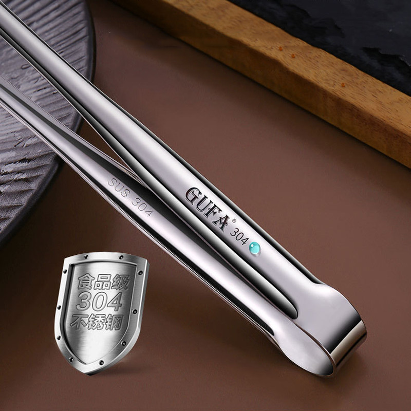 Grila knaibles Gaļas kulinārijas knaibles Kempinga trauki Nerūsējošais Brusepts Pārtikai Virtuves Saspraudes trauki Iesmi Barbekjū piederumi