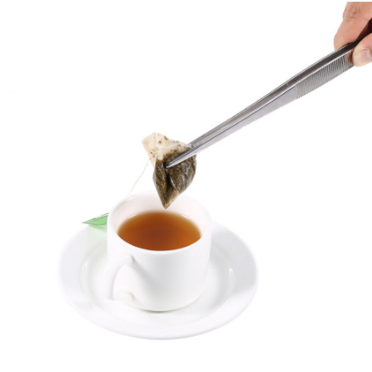 Barbecue ételfogók csúszásmentes főzőcsipesz rozsdamentes acél Churrasco csipesz csipesz büfé Étterem eszközök Konyhai kiegészítők