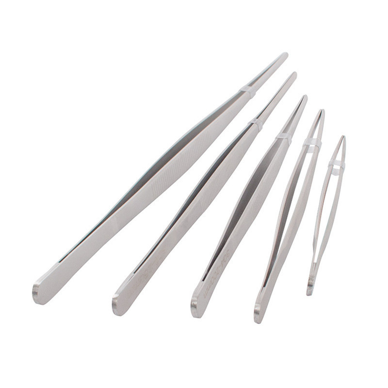 1 gab Virtuves sīkrīki Barbekjū knaibles Pārtikas knaibles Pārtikas saspraudes nerūsējošais tērauds Churrasco pincetes bārbekjū bufetes restorāna rīki