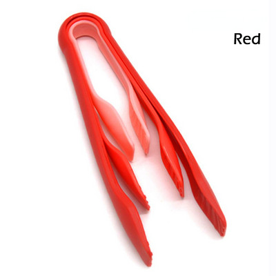 3 db/készlet Csúszásmentes ételfogó Élelmiszer minőségű műanyag kenyérfogó salátatálaló fogó Konyhai főzőcsipesz bilincs Grill szerszámok Kiegészítők