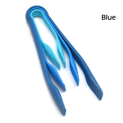 3 db/készlet Csúszásmentes ételfogó Élelmiszer minőségű műanyag kenyérfogó salátatálaló fogó Konyhai főzőcsipesz bilincs Grill szerszámok Kiegészítők