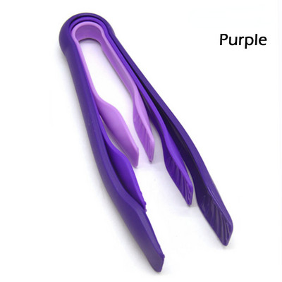 3 db/készlet Csúszásmentes ételfogó Élelmiszer minőségű műanyag kenyérfogó salátatálaló fogó Konyhai főzőcsipesz bilincs Grill szerszámok Kiegészítők