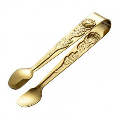 Ételkapcsok Barbecue Clip Kenyér BBQ Clip porálló Easy Grip Rozsdamentes acél kenyérsütés Ételadagoló fogók konyhába