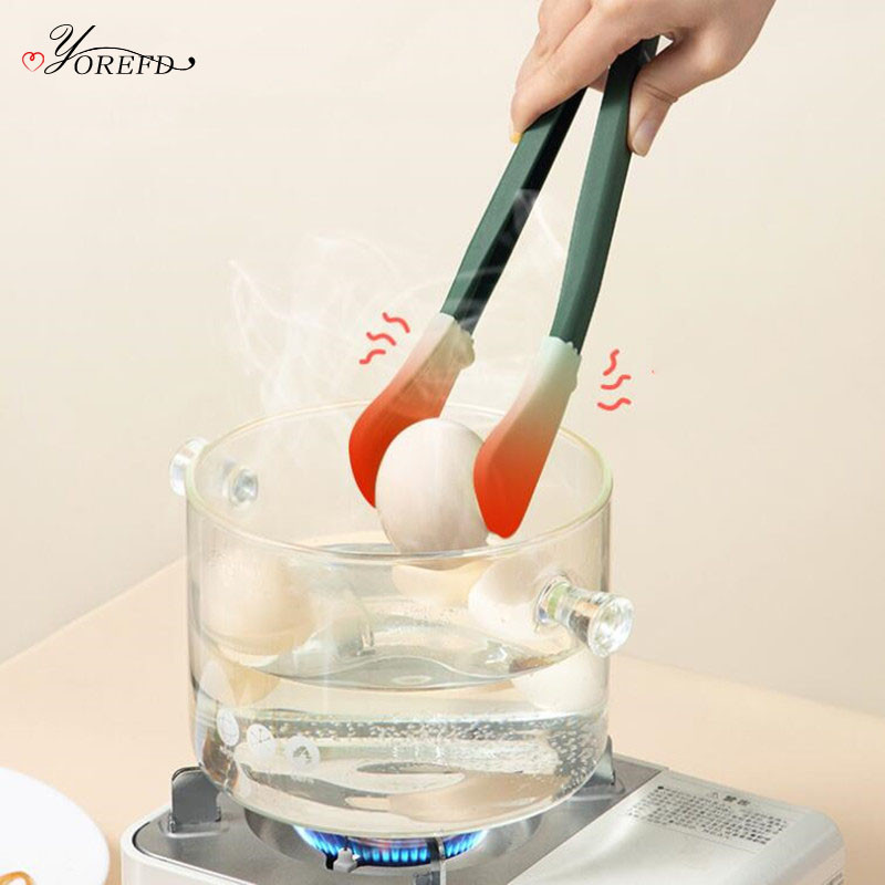 OYOREFD többfunkciós szilikon ételfogó svédasztalos főzőeszköz Hőálló kenyér klip tészta grill bilincs konyhai edények