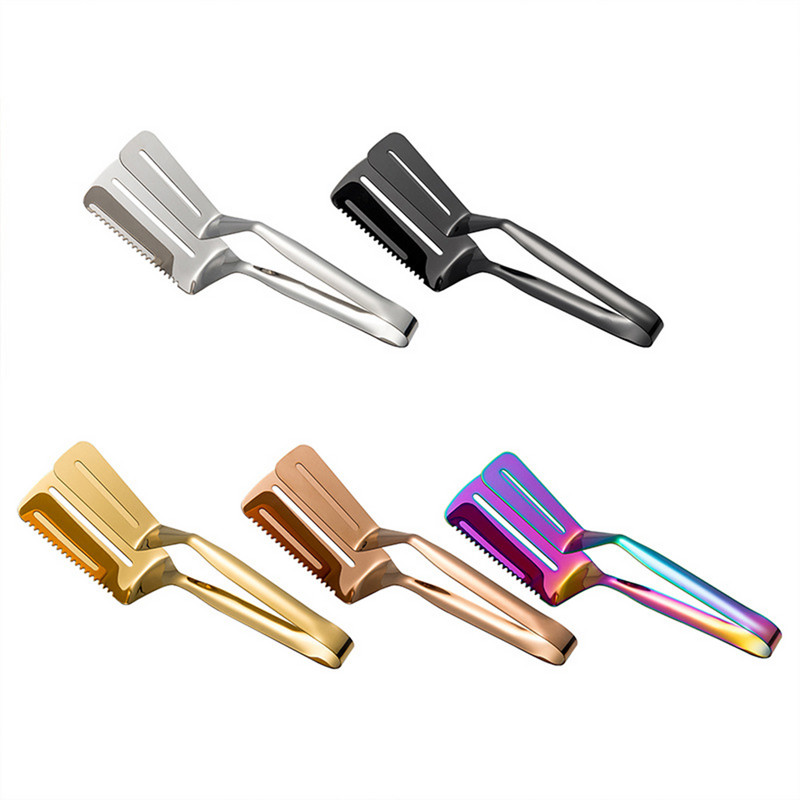 Virtuves BBQ maize nerūsējošā tērauda piederumu komplekts bārbekjū standziņa cepta steika lāpsta cepta zivs lāpstiņa skava Virtuves maizes gaļas skava