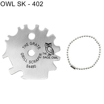 Hordozható fém grillsütők rostélytisztító tisztító grillkaparó súrolószerszám