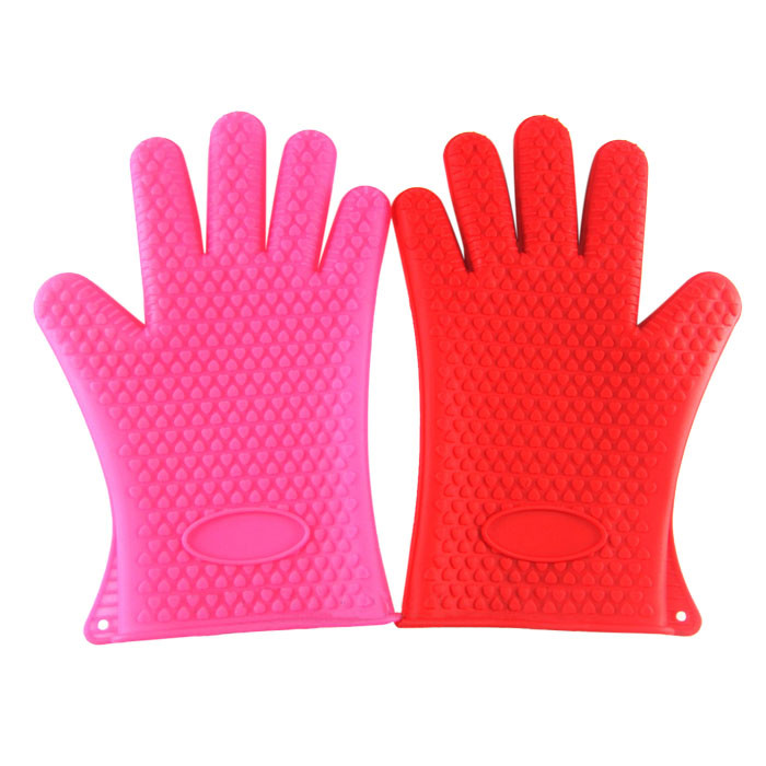 ZKNOC csúszásmentes hőálló szilikon kesztyű szilikon sütőkesztyű BBQ grill hőálló kesztyű sütőkesztyű konyhai eszköz