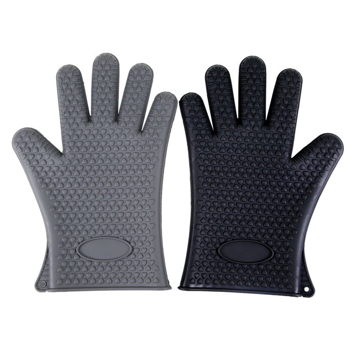 ZKNOC csúszásmentes hőálló szilikon kesztyű szilikon sütőkesztyű BBQ grill hőálló kesztyű sütőkesztyű konyhai eszköz