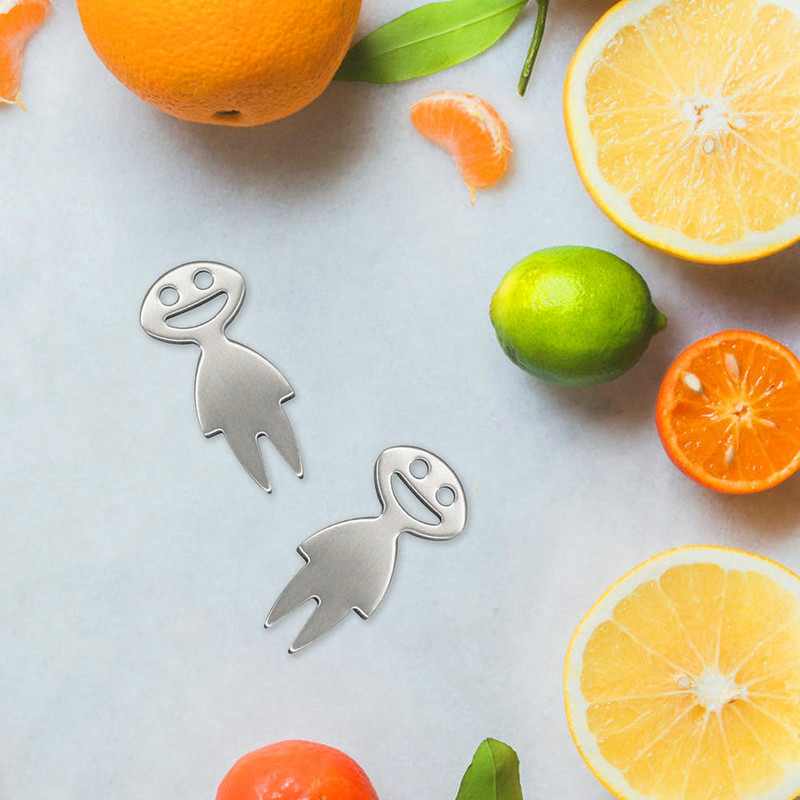 Kukurūzas dakšu iesmi Nerūsējošā tērauda kukurūzas turētāji BBQ nūju komplekts Kukurūzas vālītes iesmi Portatīvie augļu dakšiņas āra grila rīks