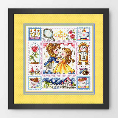 SO-3219 DIY kézműves varrás keresztszemes csomag pamutszövet kézimunka hímző kézműves számláló keresztszemes készlet