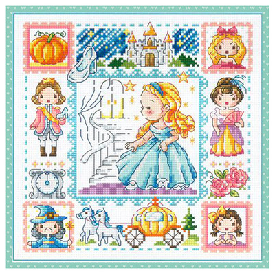 SO-3219 DIY kézműves varrás keresztszemes csomag pamutszövet kézimunka hímző kézműves számláló keresztszemes készlet