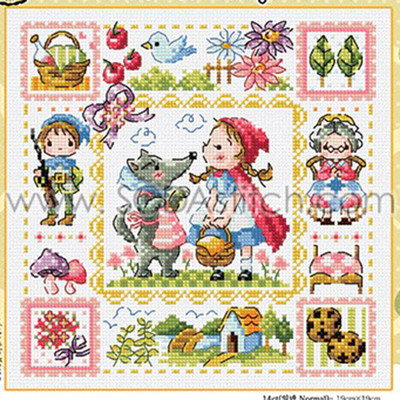 SO-3219 DIY kézműves varrás keresztszemes csomag pamutszövet kézimunka hímző kézműves számláló keresztszemes készlet