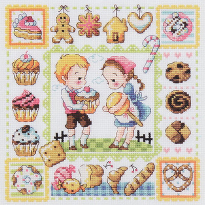 SO-3219 DIY kézműves varrás keresztszemes csomag pamutszövet kézimunka hímző kézműves számláló keresztszemes készlet