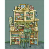 6476 Keresztszemes készletek Keresztszemes hímzéskészlet Hímzőszálak Hímzőszálak Karácsonyi kézműves készlet felnőtteknek Hímzőtűk