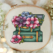 ZZ2482 Kézimunkakészlethez NEM NYOMTATVA Keresztszemes festőkészlet Keresztszemes szett Keresztszemes hímzőszett Keresztöltőkészletek