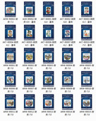 Meitenīgi ceļojumu raksti Skaitīts krustdūriens 14CT 14CT 18CT 25ct 28ct DIY krustdūrienu komplekti Izšūšanas rokdarbu komplekti