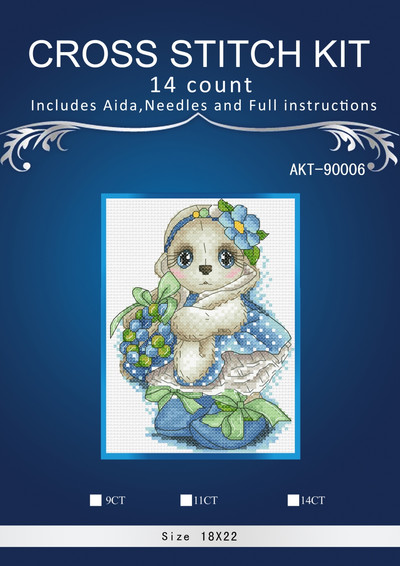 Meitenīgi ceļojumu raksti Skaitīts krustdūriens 14CT 14CT 18CT 25ct 28ct DIY krustdūrienu komplekti Izšūšanas rokdarbu komplekti