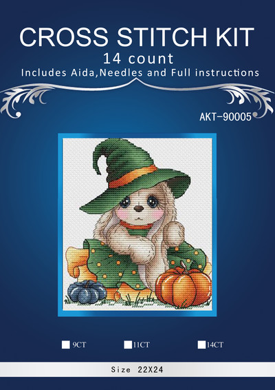 Meitenīgi ceļojumu raksti Skaitīts krustdūriens 14CT 14CT 18CT 25ct 28ct DIY krustdūrienu komplekti Izšūšanas rokdarbu komplekti