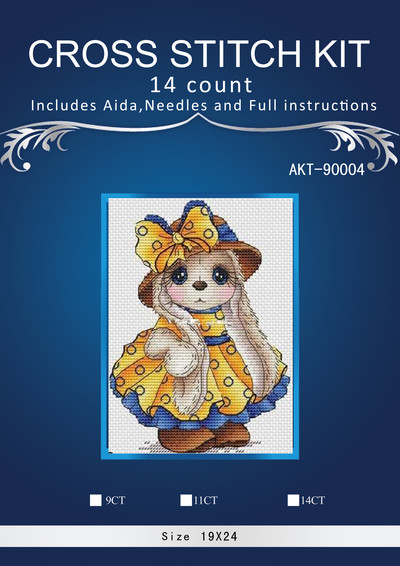 Meitenīgi ceļojumu raksti Skaitīts krustdūriens 14CT 14CT 18CT 25ct 28ct DIY krustdūrienu komplekti Izšūšanas rokdarbu komplekti