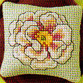 ZC155 Siuvinėjimo kryželiu rinkiniai Siuvinėjimo kryželiu rinkiniai Rankdarbių rinkinio siūlai Smeigtukas Adatų pagalvėlė Biscornu skaičiuojamas kryžminis siuvinėjimas