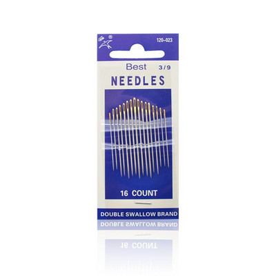 2021 Több méretű varrótű, rozsdamentes acél arany hímző szövet keresztszemes tűk készlet Eszközök varrótűk kézzel készített