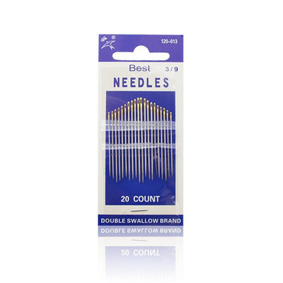 2021 Több méretű varrótű, rozsdamentes acél arany hímző szövet keresztszemes tűk készlet Eszközök varrótűk kézzel készített